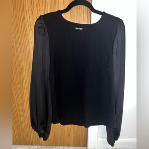 Nine West Elegant Black Blouse